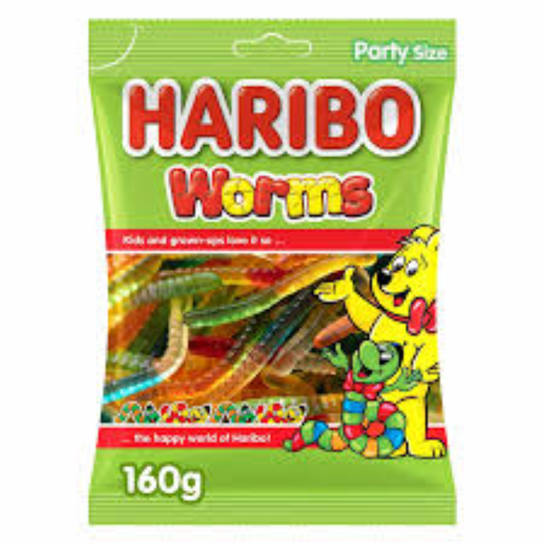 HARIBO WORMS 160G